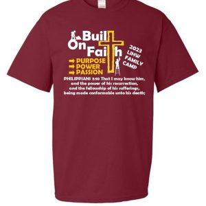 Built On Faith - 2023 Camp T-Shirt